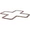 Ekena Millwork 638W x 638H x 38T Large Fowler Decorative Fretwork Wood Ceiling Panels, Walnut CELW60X60X0375FLRWA - alternate 10